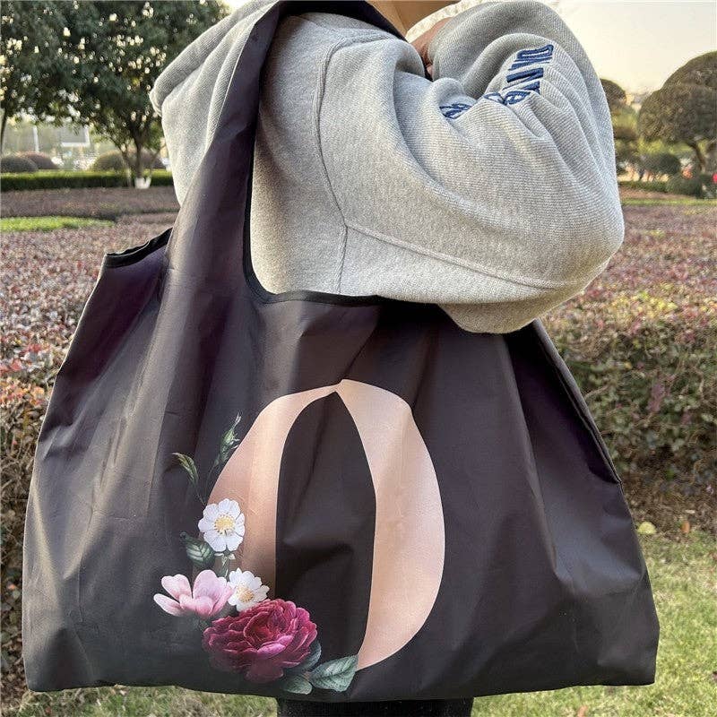 UZ Wholesale Store - Vendita all'ingrosso Borsa tote - Donna - Borsa pieghevole stampata con alfabeto5