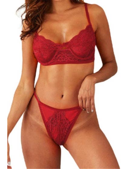 La Belle Fantastique - Vente Ensemble de lingerie – femme - La Belle Fantastique Lingerie Femme|Lingerie Sexy|Nuisette en dentelle| Lingerie mode|Soutien-gorge et culotte structurés L'histoire d'amour |Lingerie transparente1