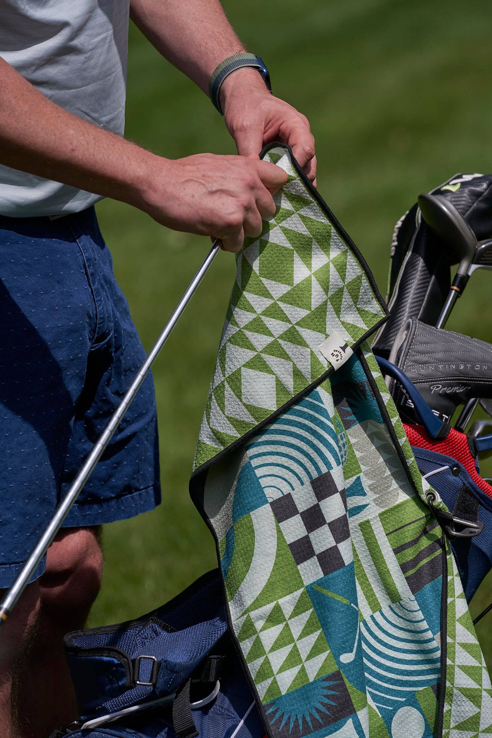 NateDuval.com - Wholesale Sports Towel - Golf- Microfiber Waffle Towel2