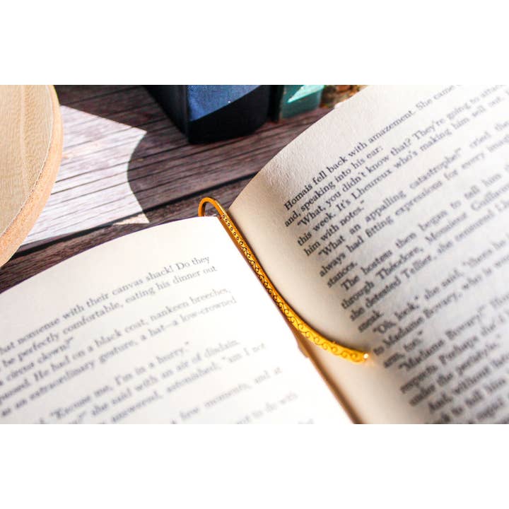 Bookish Trinkets - Wholesale Bookmark - Opal Drop Cottagecore Crystal Pendant Metal Hook Bookmark9