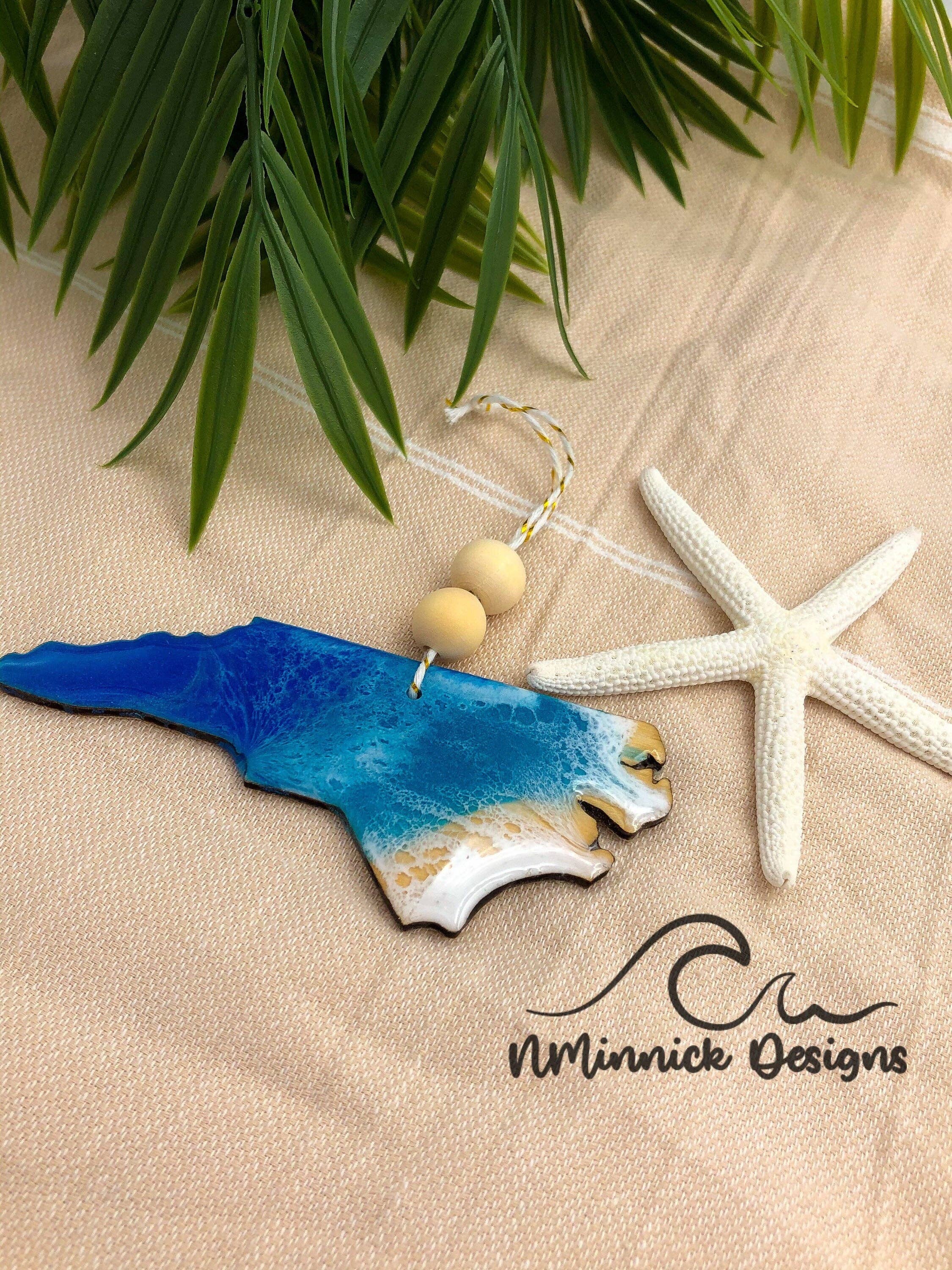 NMinnick Designs - Wholesale Ornament - North Carolina Beach Ornament4