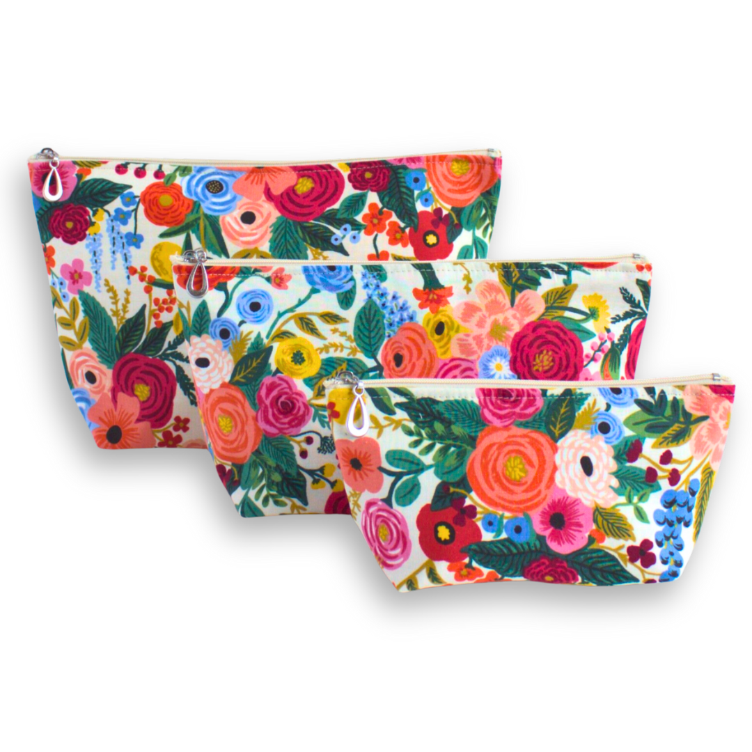 Dana Herbert - Vendita all'ingrosso Borsa per trucchi/cosmetici - Set di Borse per Trucco - S, M, + L (Risparmia $2,00)1