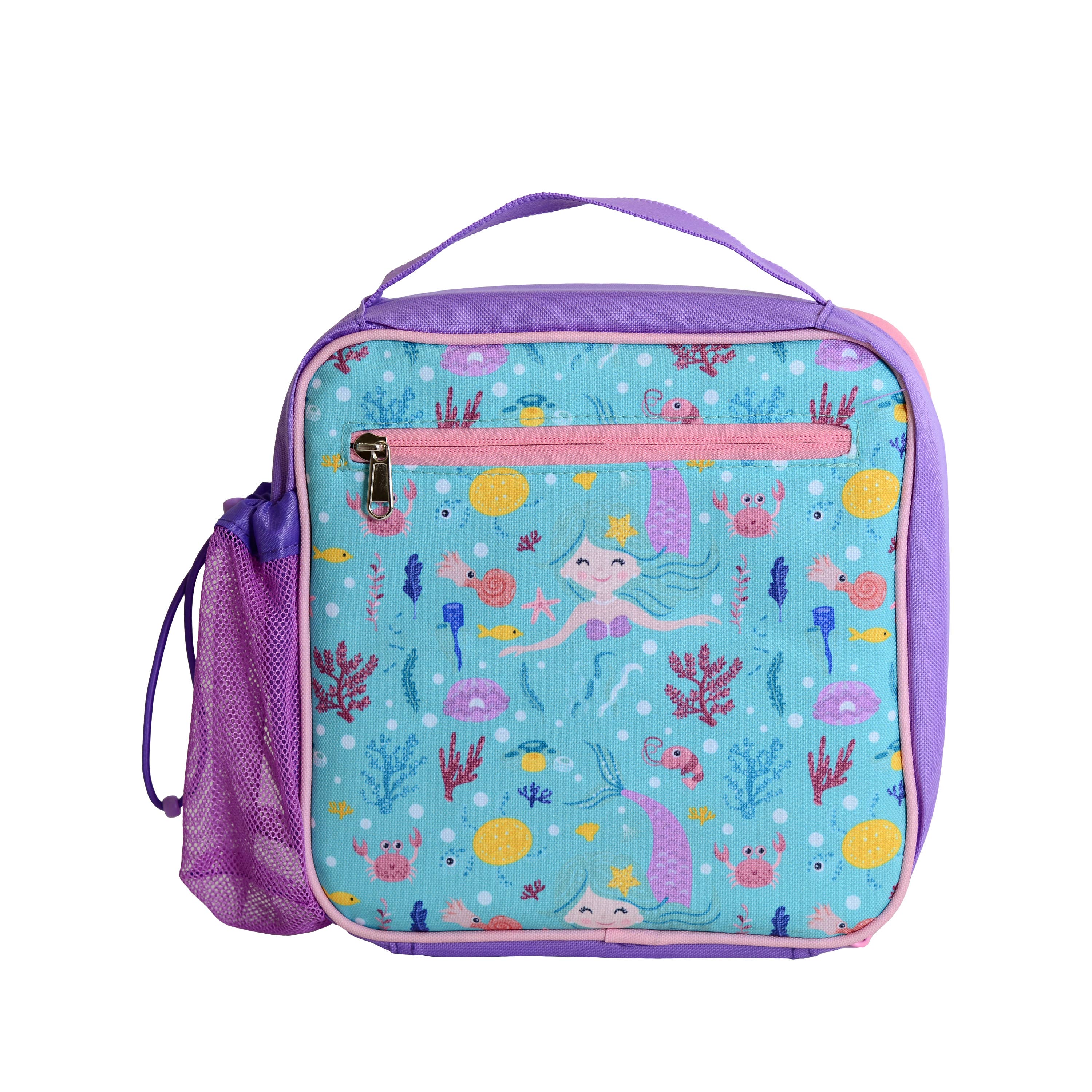 Elemental - Wholesale Lunch Bag/Box - Kids - Chomper Insulated Charm Kids Lunch Bag - Mermaid2