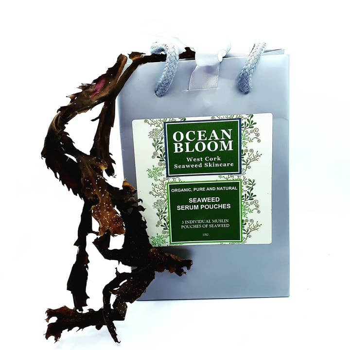 Seaweed Serum Pouches 3 pack for wholesale by Ocean Bloom