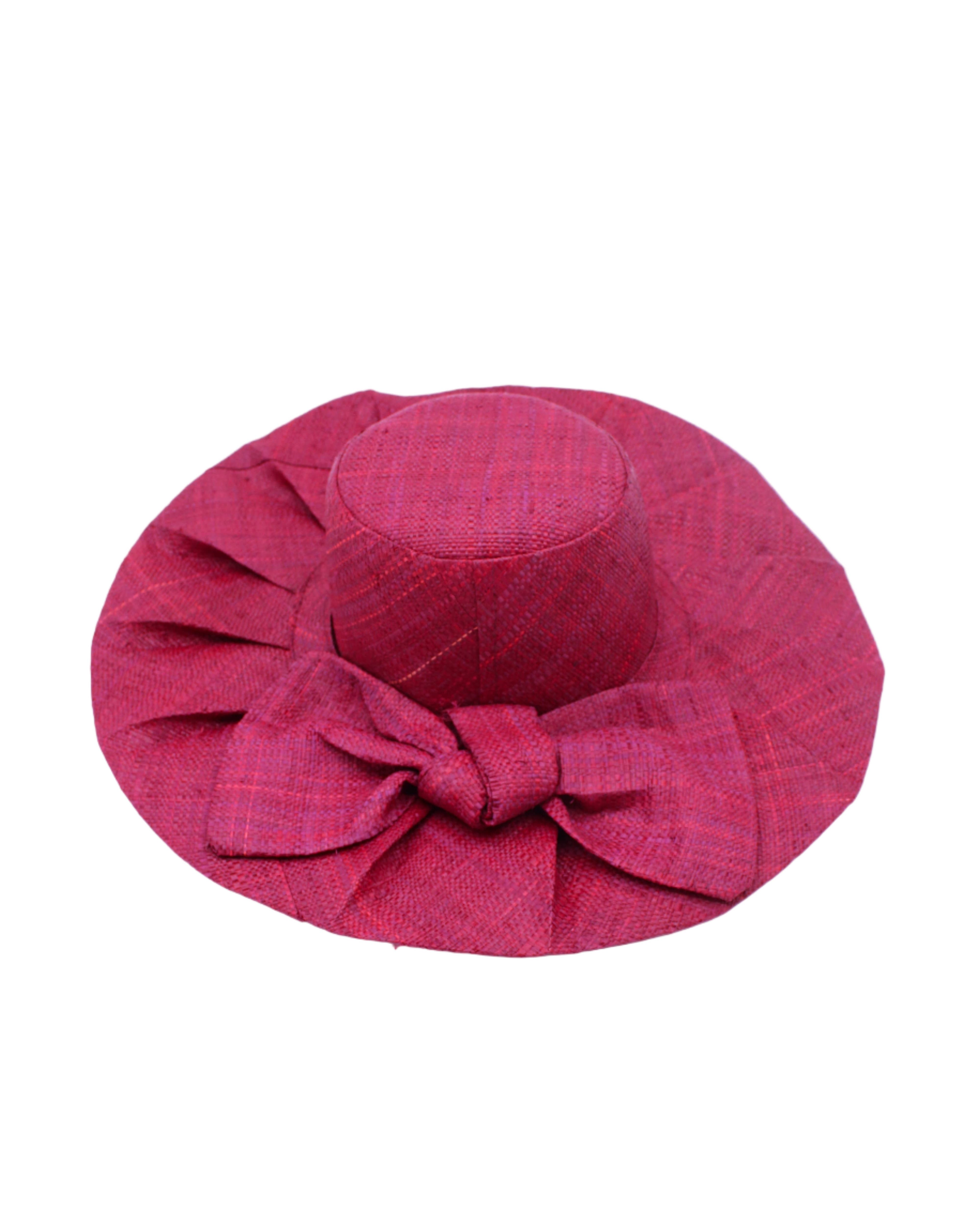 Shebobo – wholesale Straw hat – women's – Lilly 5" Brim Fan Pleated Straw Sun Hats with Big Bow24