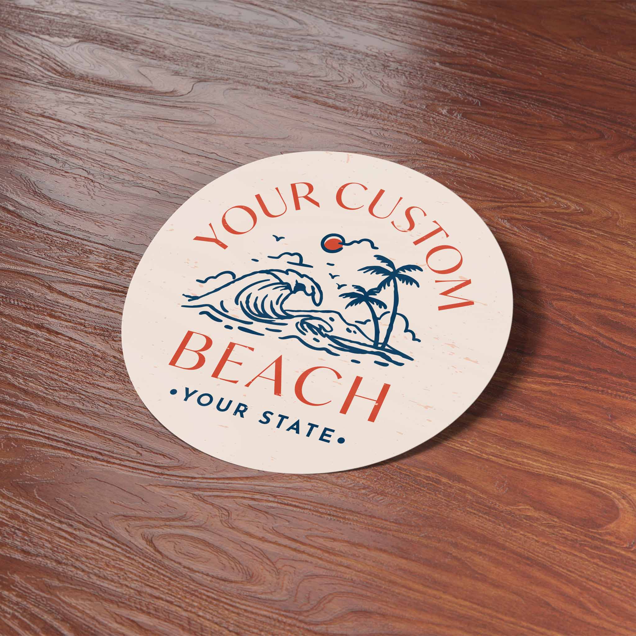 Sentinel Supply - Wholesale Sticker - Custom Beach Sticker - Name Drop Decal7