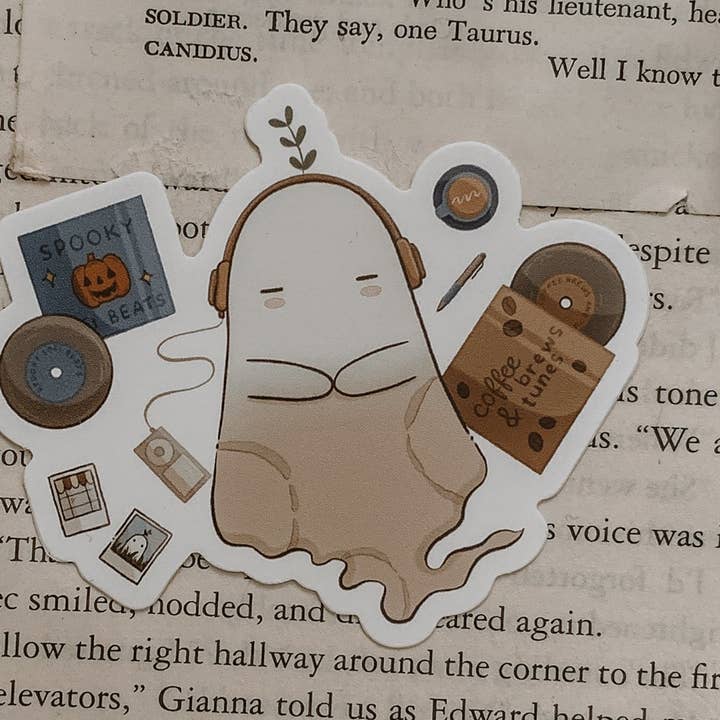 Cello Lofi Vinyl Sticker for wholesale by Savannah Scribbles Shop