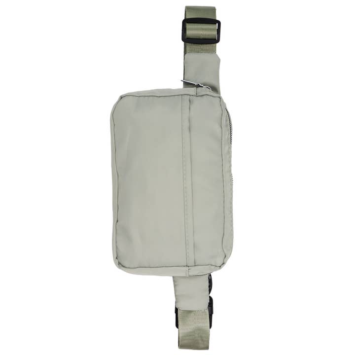 Cap Zone - Wholesale Belt Bag - Women's - Minimal Matte Pastel Color Belt Bag Fanny Pack