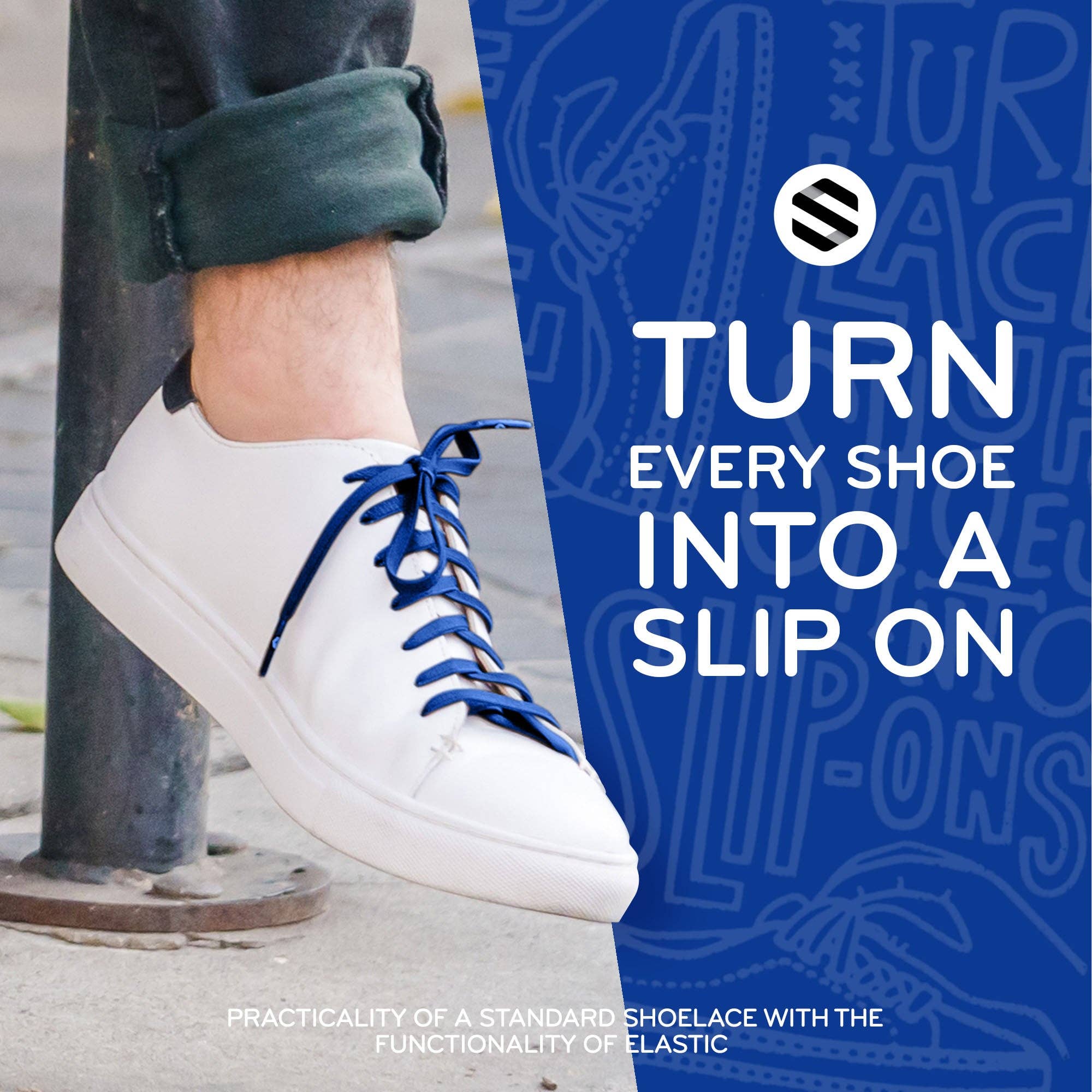 The Original Stretchlace - Vendita all'ingrosso Lacci per scarpe - Unisex - Lacci per scarpe elastici piatti76