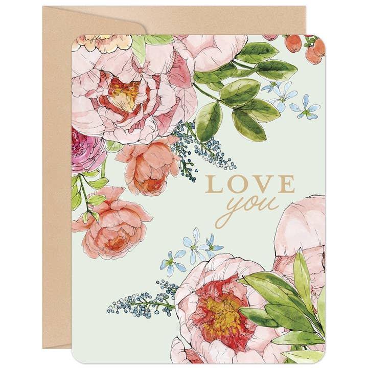Willow & Ivy Press - Wholesale Mother's Day Card - Love You