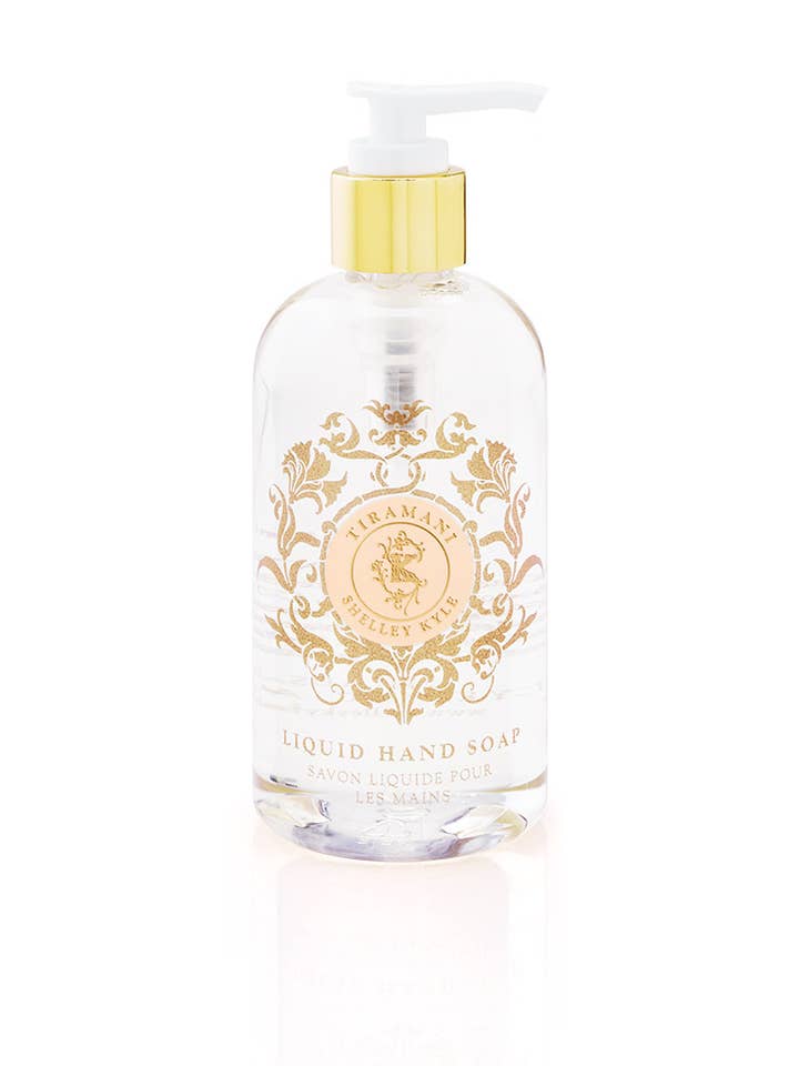 8oz Tiramani Liquid Hand Soap for wholesale by Shelley Kyle