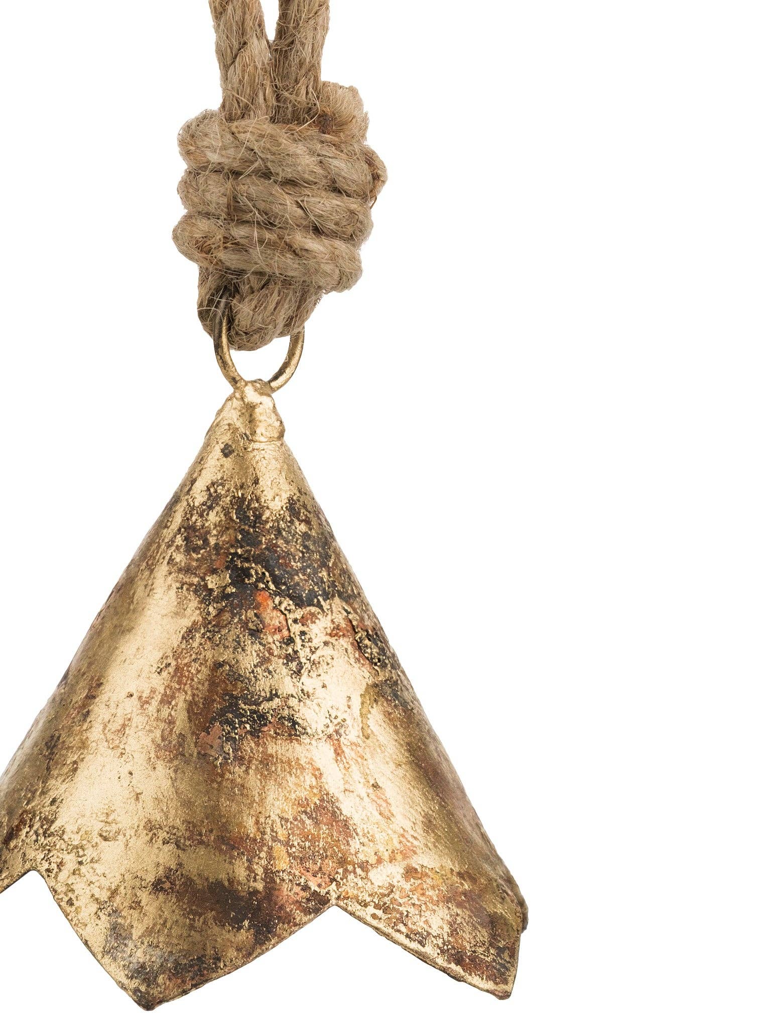 Hudson Home - Wholesale Bell - Scalloped Cow Bell4