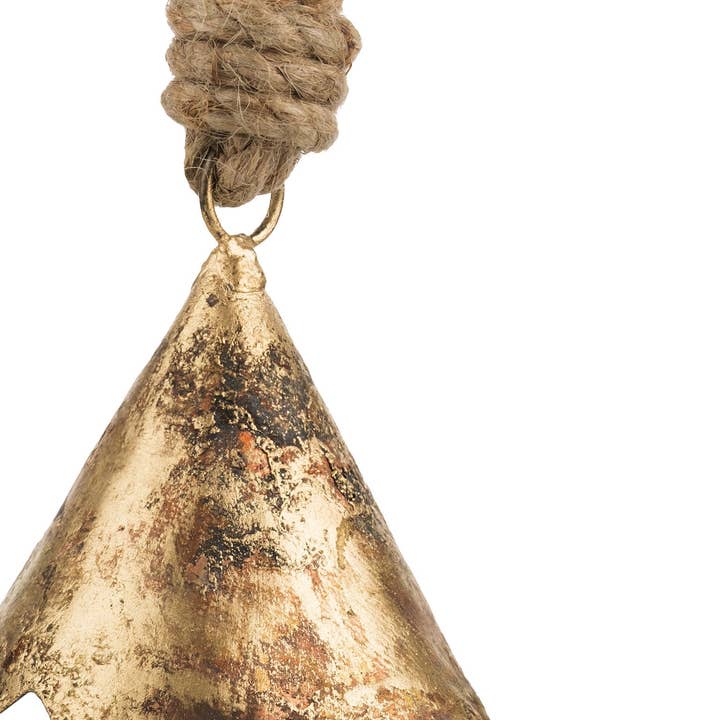 Hudson Home - Wholesale Bell - Scalloped Cow Bell4