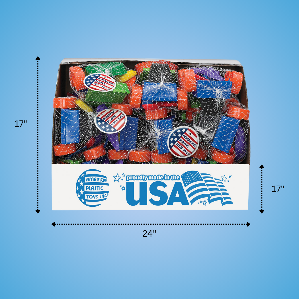 American Plastic Toys – wholesale Beach/pool toy – Child & baby – 7 PC. Beach Assortment Plastic Toy for Kids4