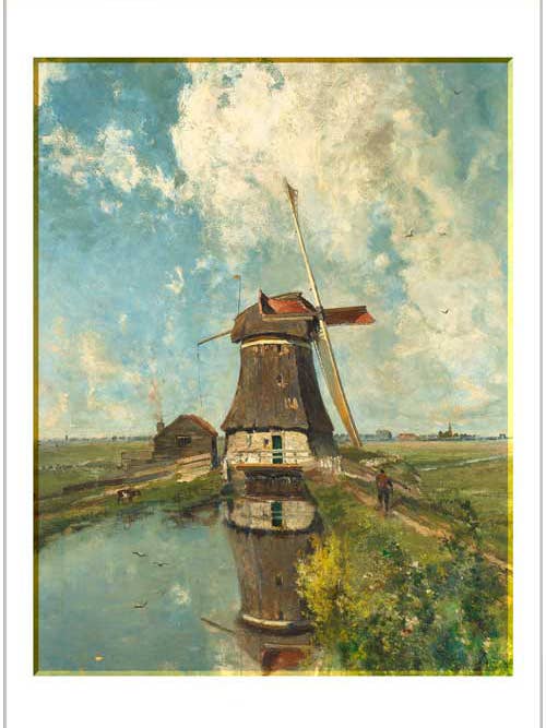 Moulin à vent - Gabriël - U pour la vente par Finalina