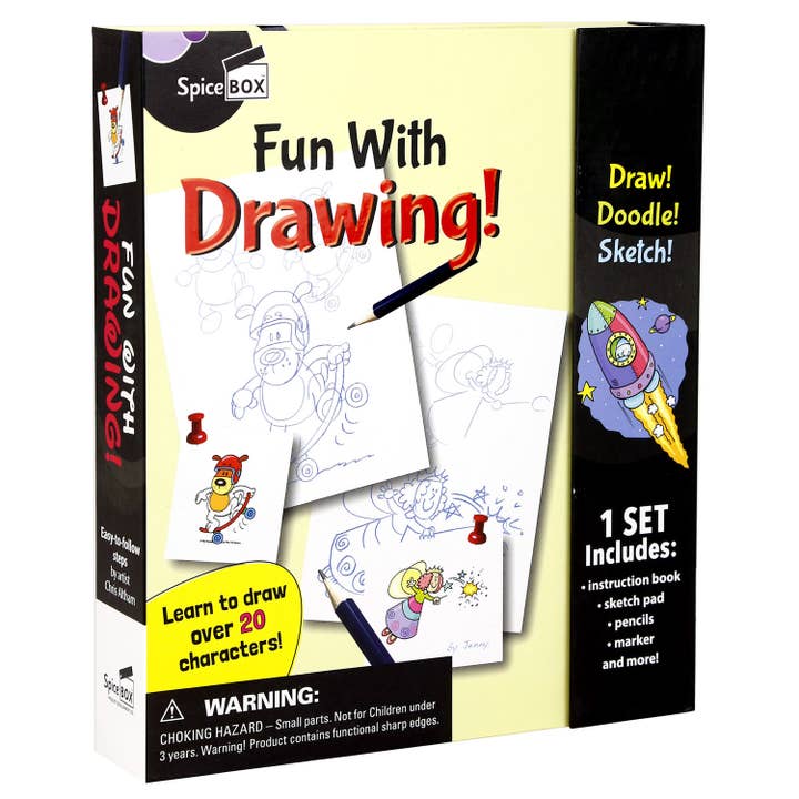 Fun With Drawing for wholesale by SpiceBox Product Development LTD