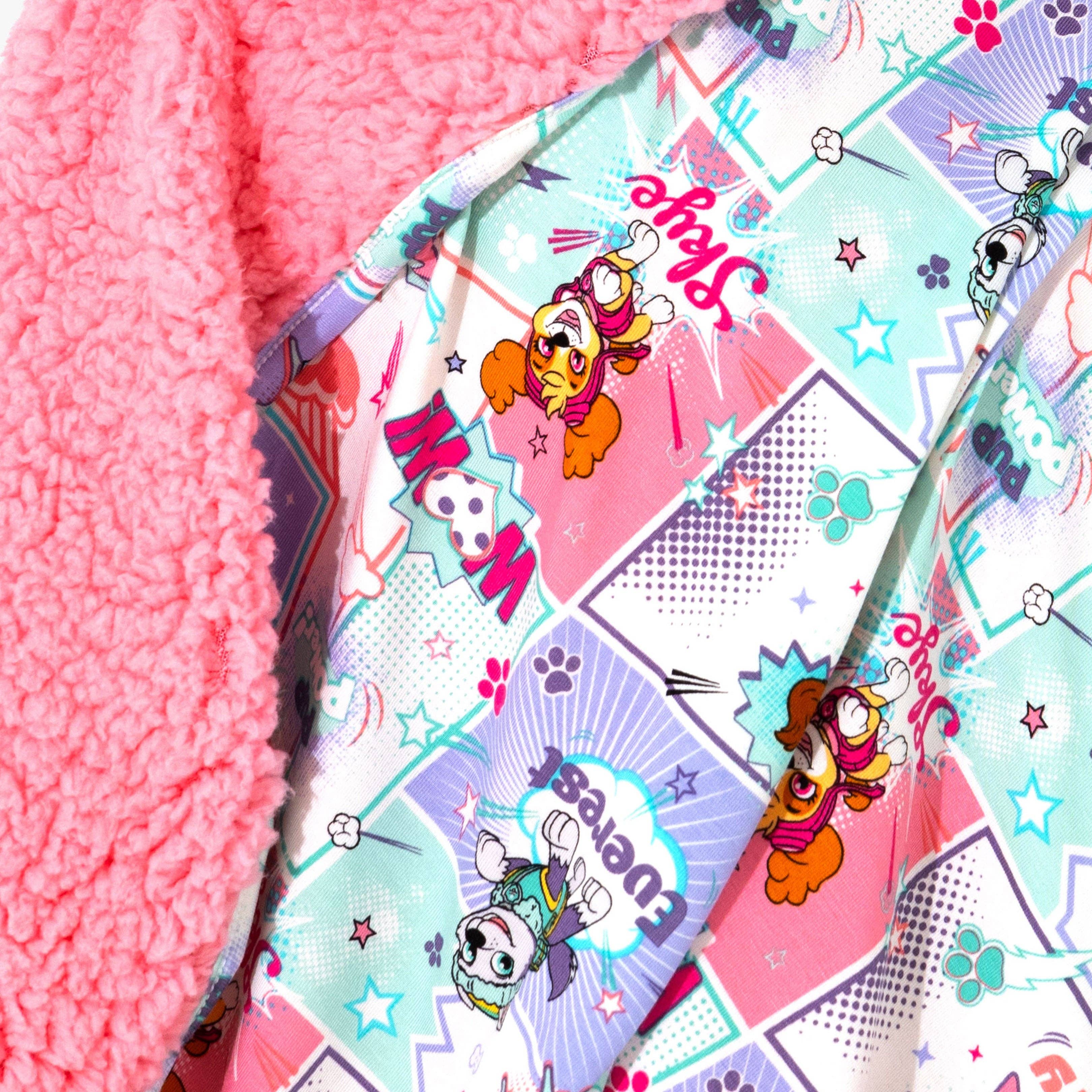 Bellabu Bear - Vendita all'ingrosso Coperta - Bambini e neonati - PAW Patrol: Coperta in Bambù Sherpa Comic Girl Pups1