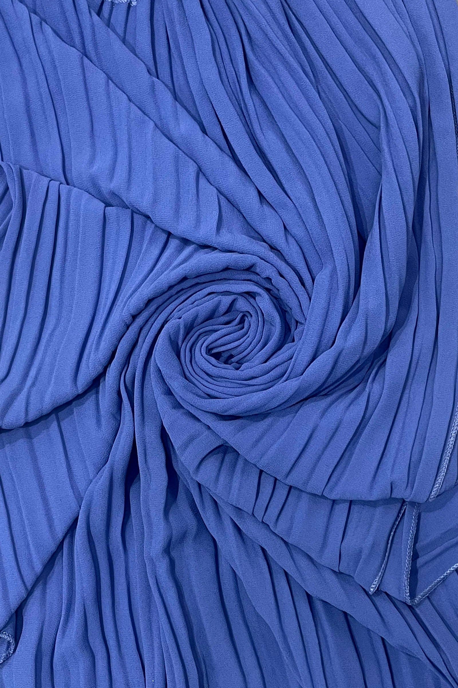 Fashion Scarf World – wholesale Swim cover-up – Women’s – Plain Pleated Chiffon Cover Up1