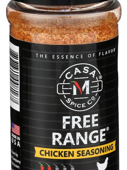 Free Range® Chicken Seasoning - Plastic Shaker for wholesale by Casa M Spice Co LLC