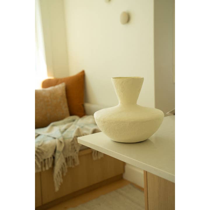 Indaba Trading - Wholesale Vase - Selene Paper Mache Vase2