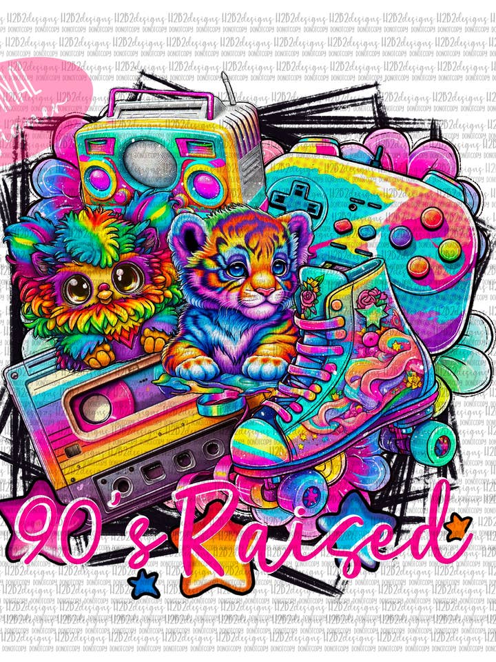 90s raised Bleached Tee for wholesale by Ms Bleached Tees N More