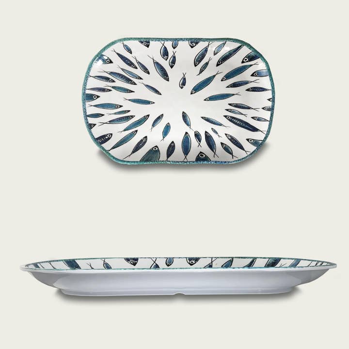 Melamin-Tablett Fisch für den Großhandel von ARCA ITALY