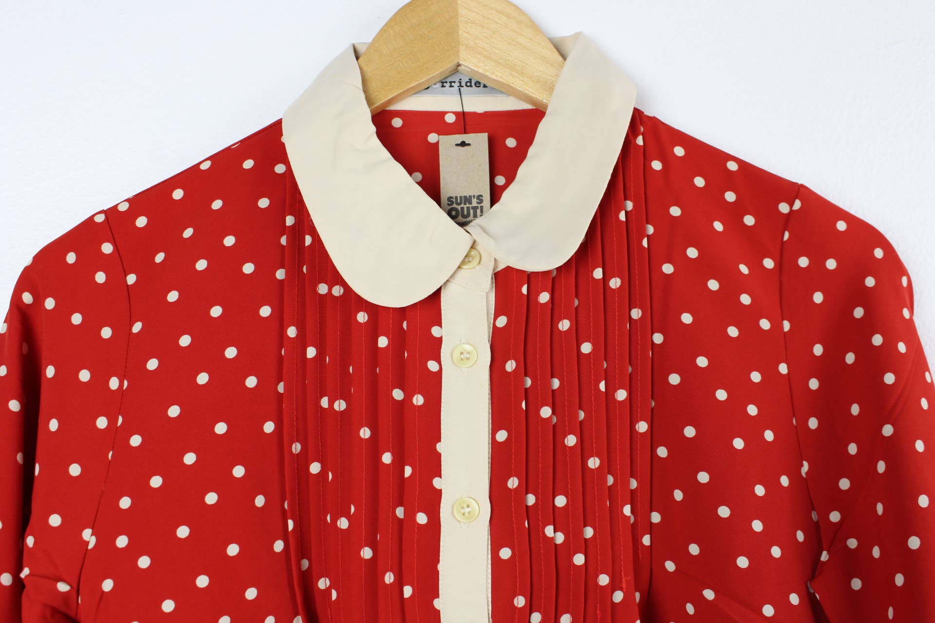 Sun's Out! - Vendita all'ingrosso Camicetta - Donna - Blusa a maniche lunghe con bottoni di seconda mano - Originale11