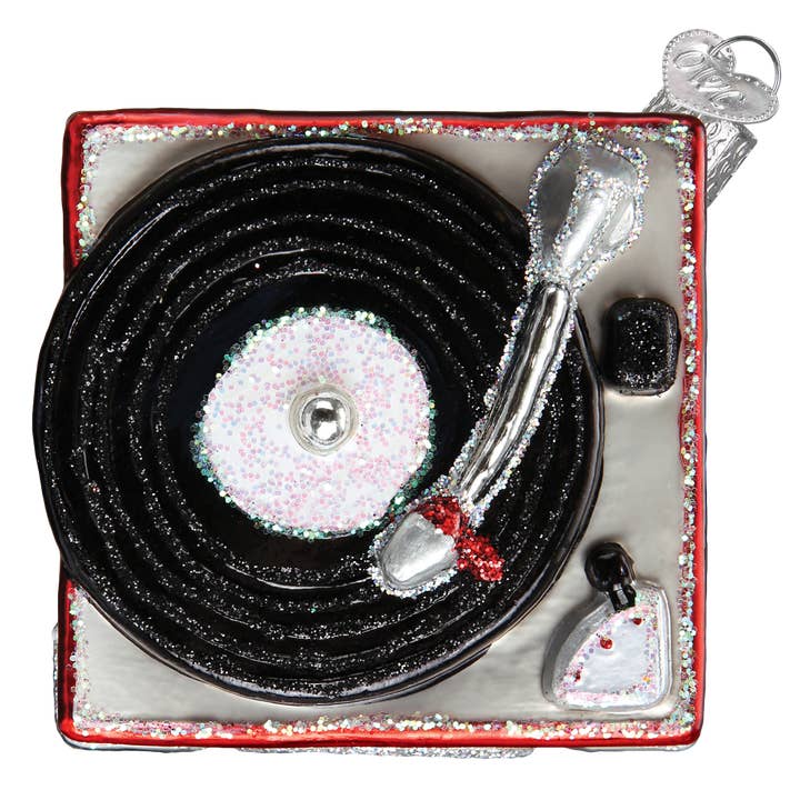 Old World Christmas - Wholesale Ornament - Record Player Ornament2