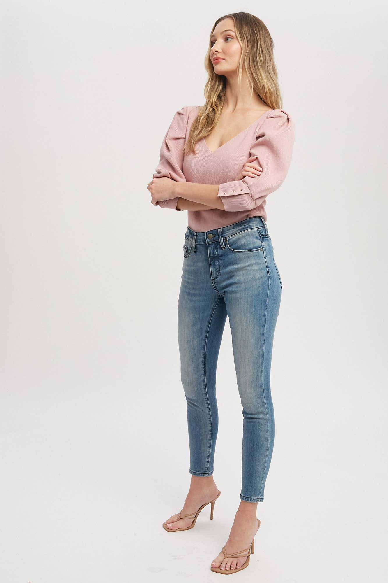 Bluivy - Wholesale Knit Top - Women's - PUFF SHORT SLEEVE PULLOVER29