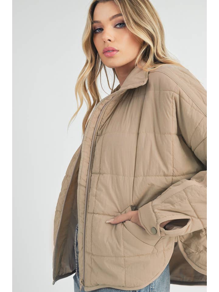 AEMI + CO - Wholesale Jacket - Women's - 5106EK Bebe Puffer Jacket 314