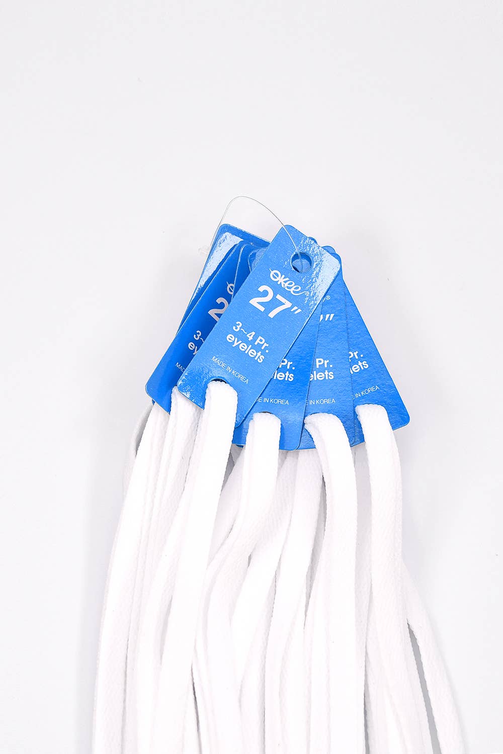 KC Factory - Wholesale Shoelaces - Unisex - Shoe laces (Thin BK & WH 27in)4