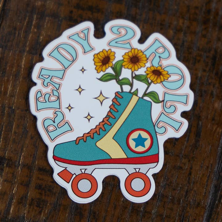 Ready to Roll (Clean) Sticker for wholesale by The Faith Journal