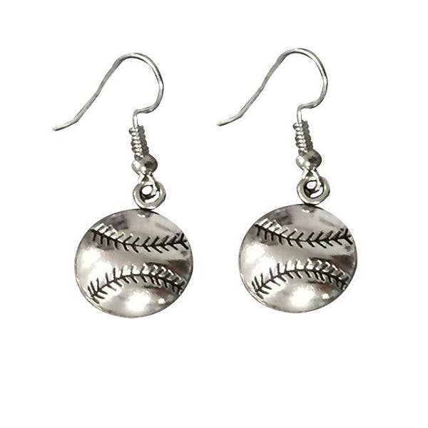 Softball Earrings- Baseball Earrings for wholesale by Sportybella