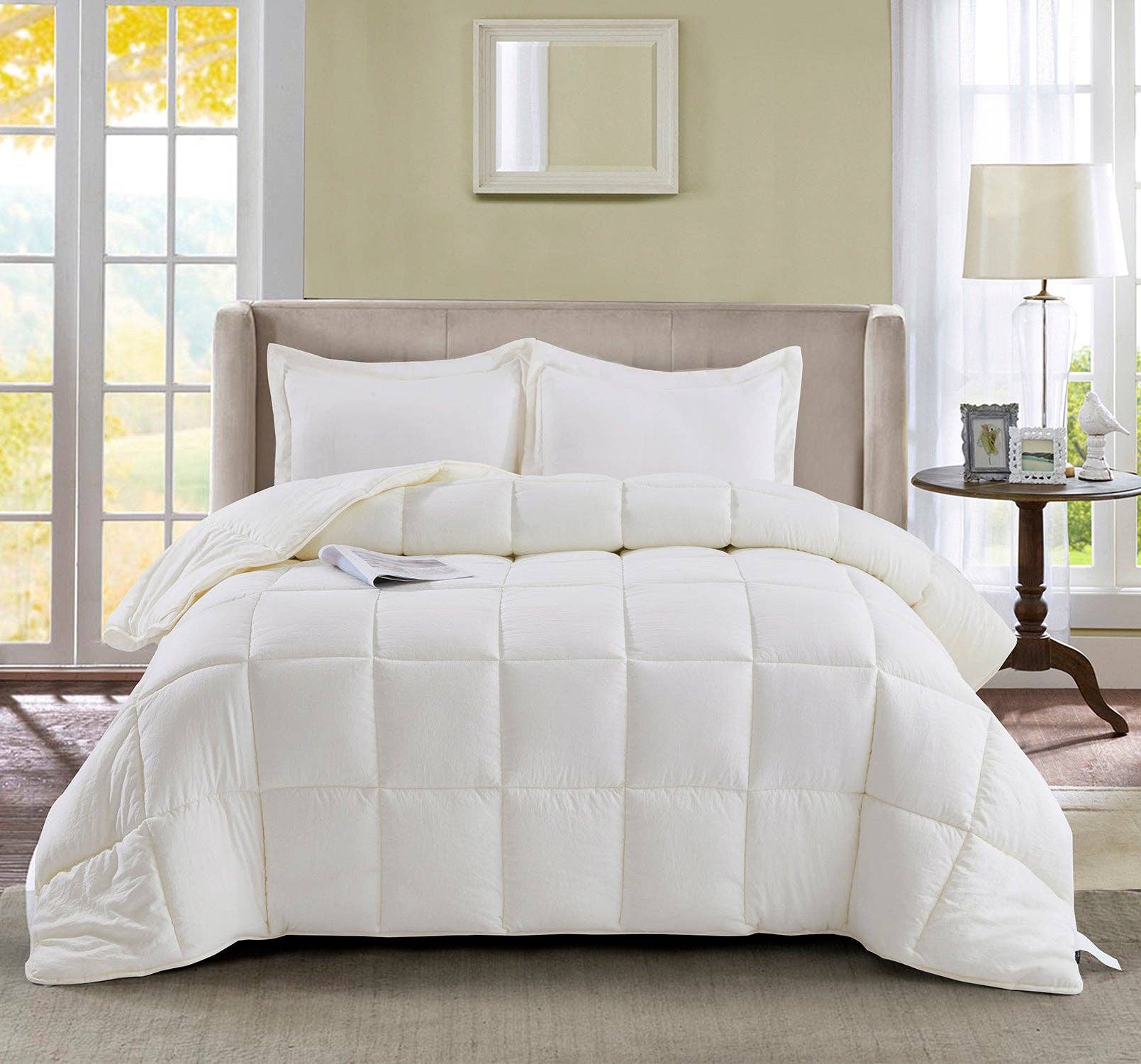 HIG - Wholesale Down Comforter - All Season Chic Prewashed Fabric Down Alternative Comforter Blanket12