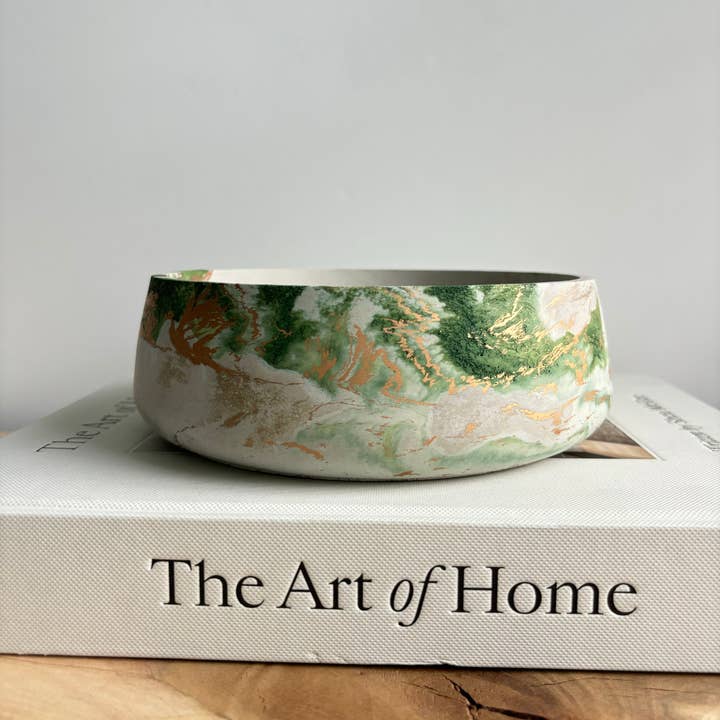 Fancy Concrete - Wholesale Christmas decoration - Daza - Decorative Concrete Bowl | Centerpiece Bowl 7