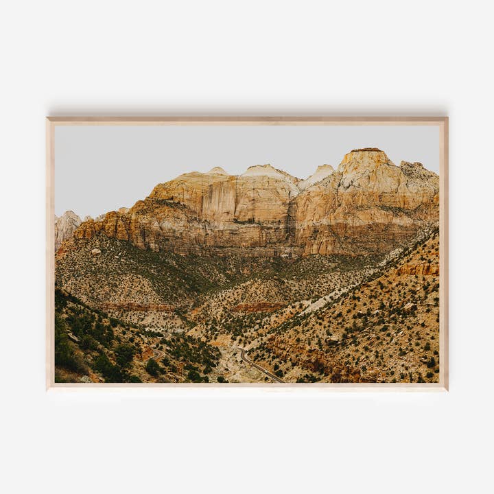 Zion National Park 03 Fine Art Matte Print (Unframed) for wholesale by The Weithouse Print Shop