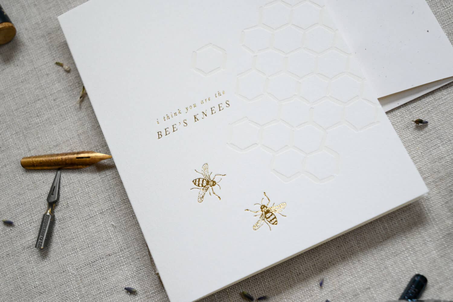 Ciarra Claire - Wholesale Love Card - I Think You Are the Bee's Knees | Greeting Card2