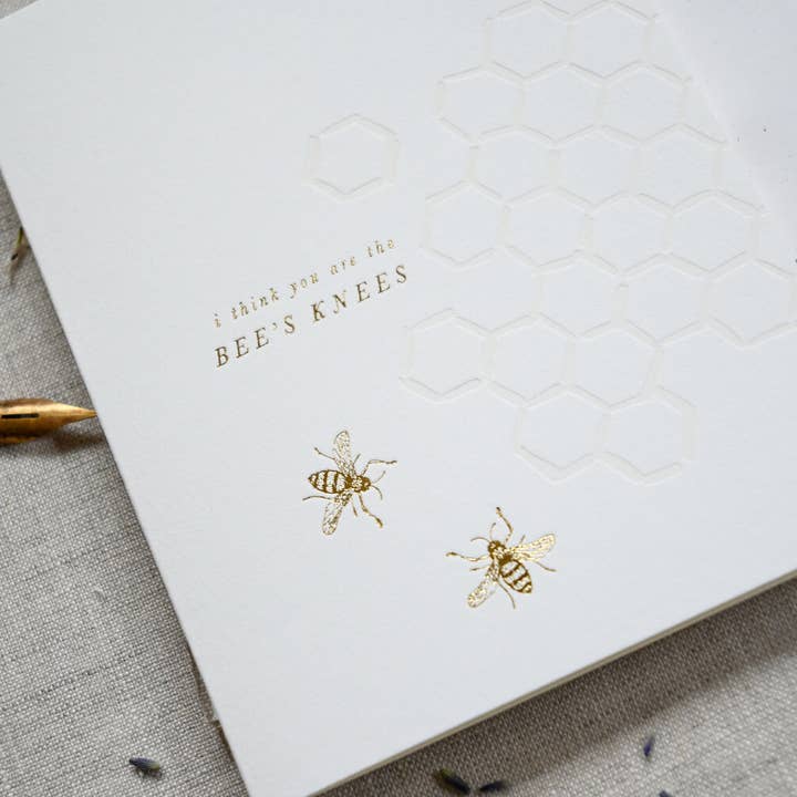 Ciarra Claire - Wholesale Love Card - I Think You Are the Bee's Knees | Greeting Card2