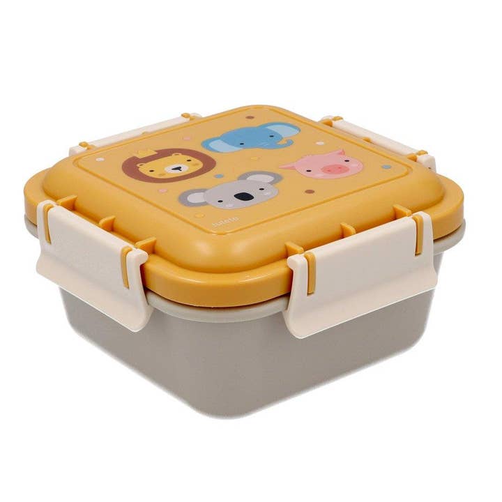 Large Lunch Box Animal Friends for wholesale by Tutete