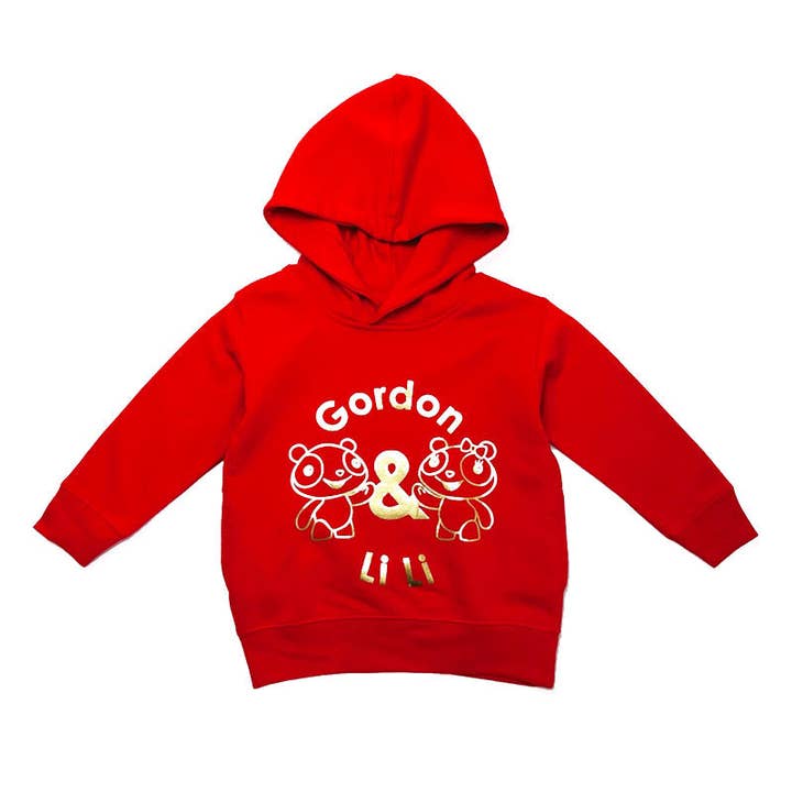 The Golden Hoodie - Red for wholesale by Gordon & Li Li
