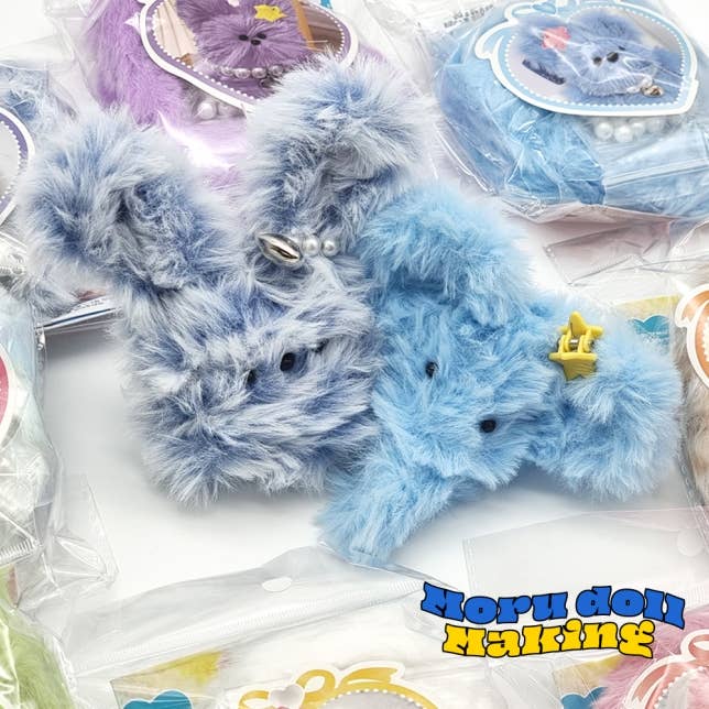 K-Wonderland - Wholesale Doe-het-zelf-knutselset - MORU DIY Mink Chenille Dieren Knutselset – Pluizige Pijpenpop1