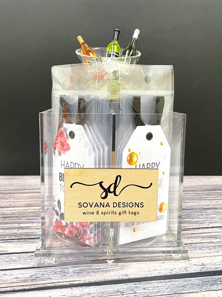 Suporte giratório de 4 ranhuras por atacado de Sovana Designs