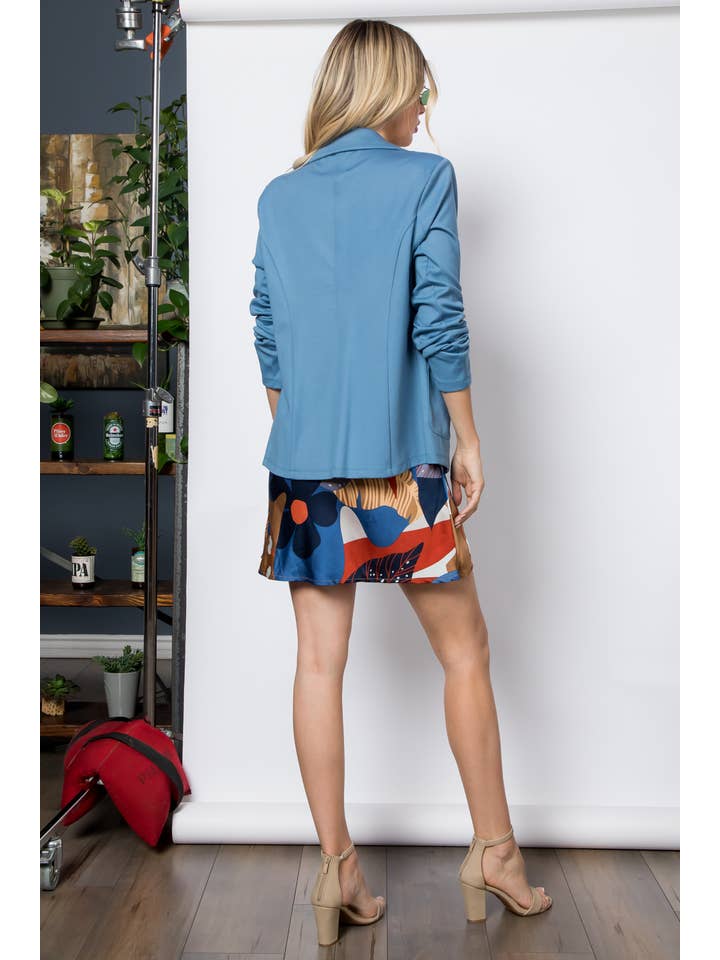 26 International - Wholesale Blazer - Women's - Ponte One Button Front /w Patch Pocket Blazer28