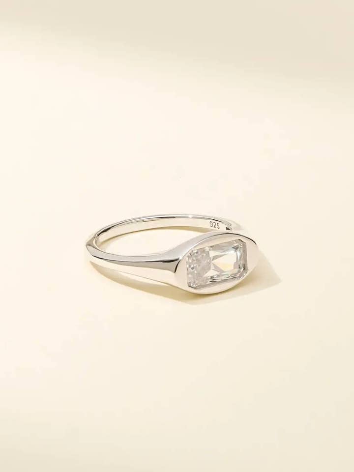Silver Signature Ring for wholesale by Claspe