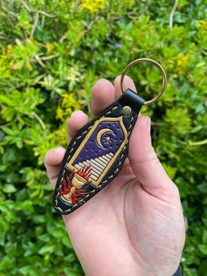 Mystic Portal sleutelhanger voor wholesale door Malevolent Leather