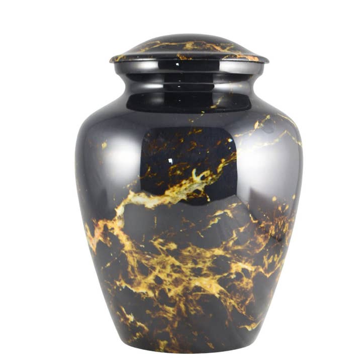 Premium Marble Urn Finish for Ashes Adult male/female for wholesale by Plutus imports