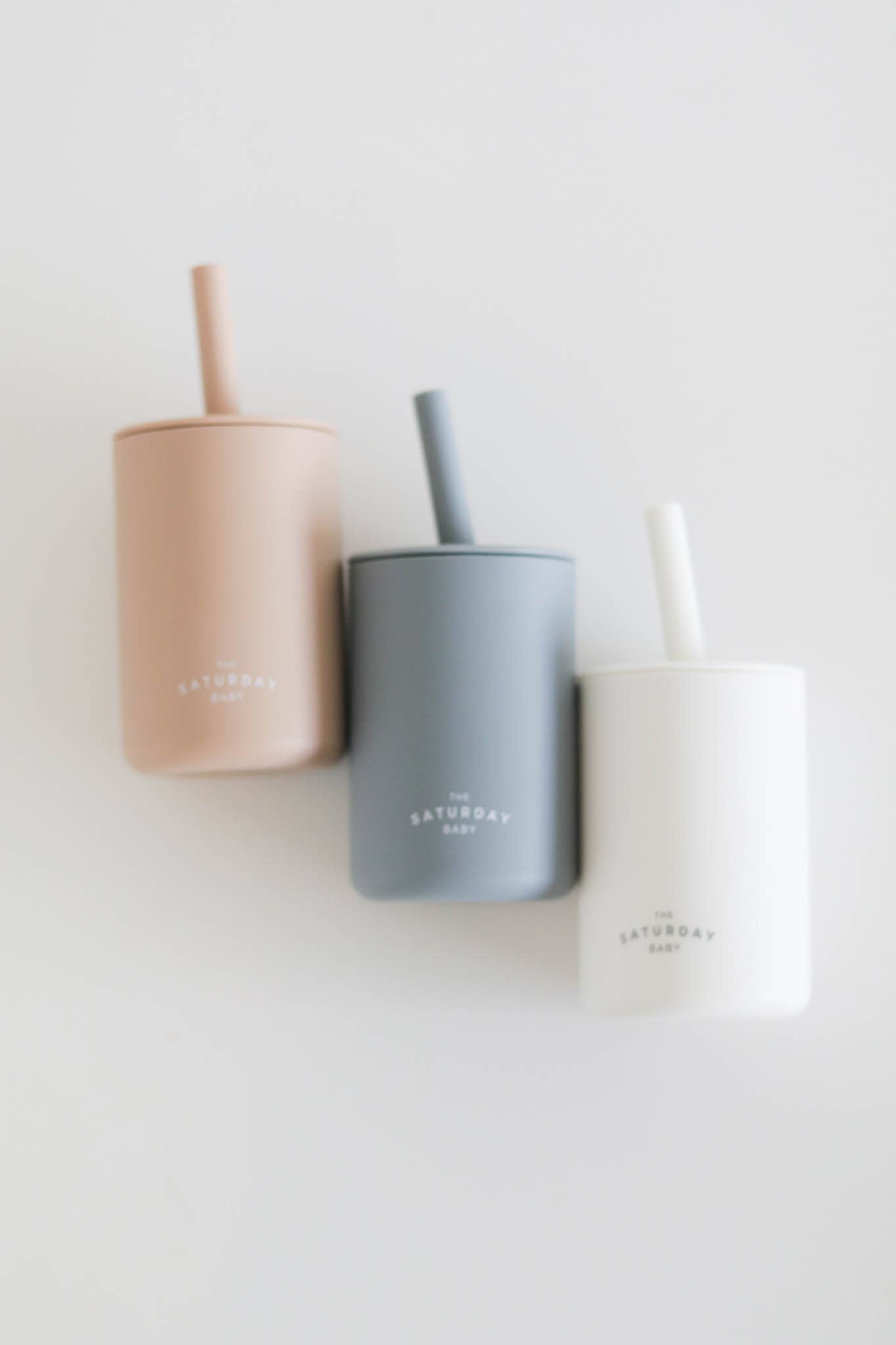 The Saturday Baby - Wholesale Drinking Glass/Cup - Kids & Baby - The Saturday Baby Silicone Straw Cup23