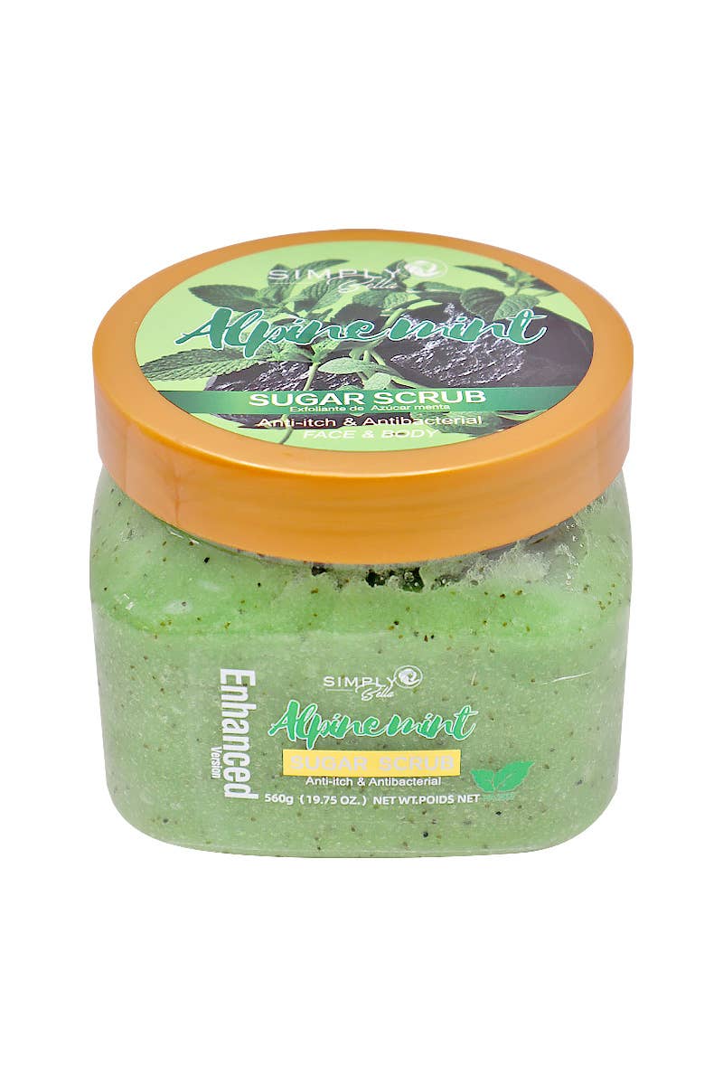PINEAPPLE Beauty – wholesale Body scrub/exfoliant – Simply Bella SIB1004 Alpine Mint Sugar Scrub - 6 1