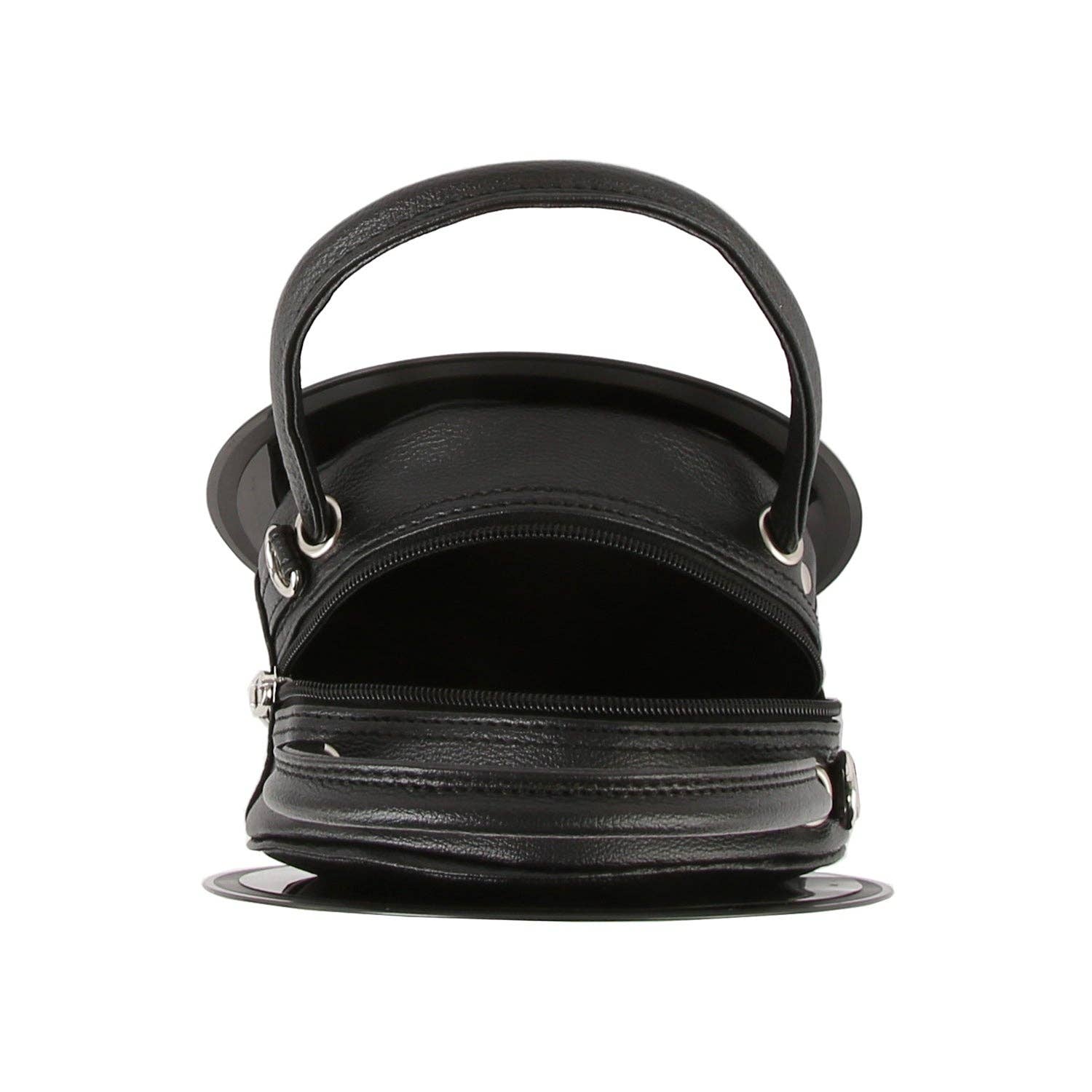 Black Vinyl Vibes Crossbody for wholesale on Faire4