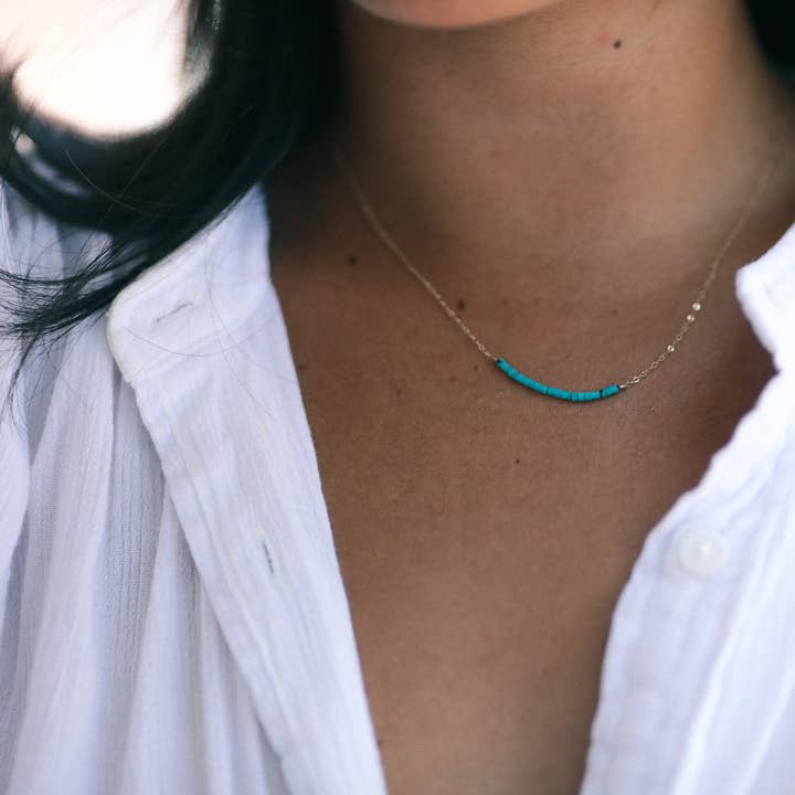 Salish Necklace for wholesale by Kisiwa